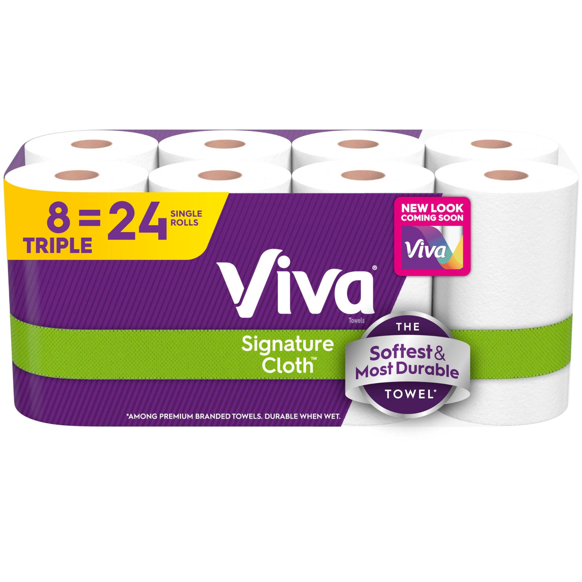 VIVA SIGNTR CLTH TRPL CAS TWL 8 PK 129