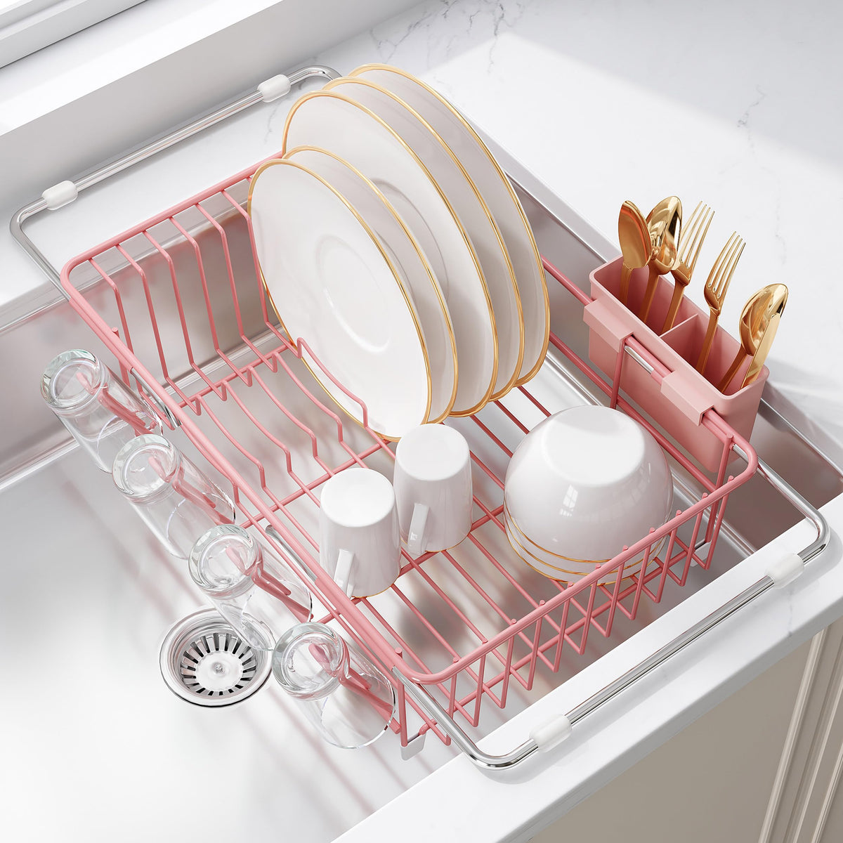 70% off all selected space‑saving sink organizer picks