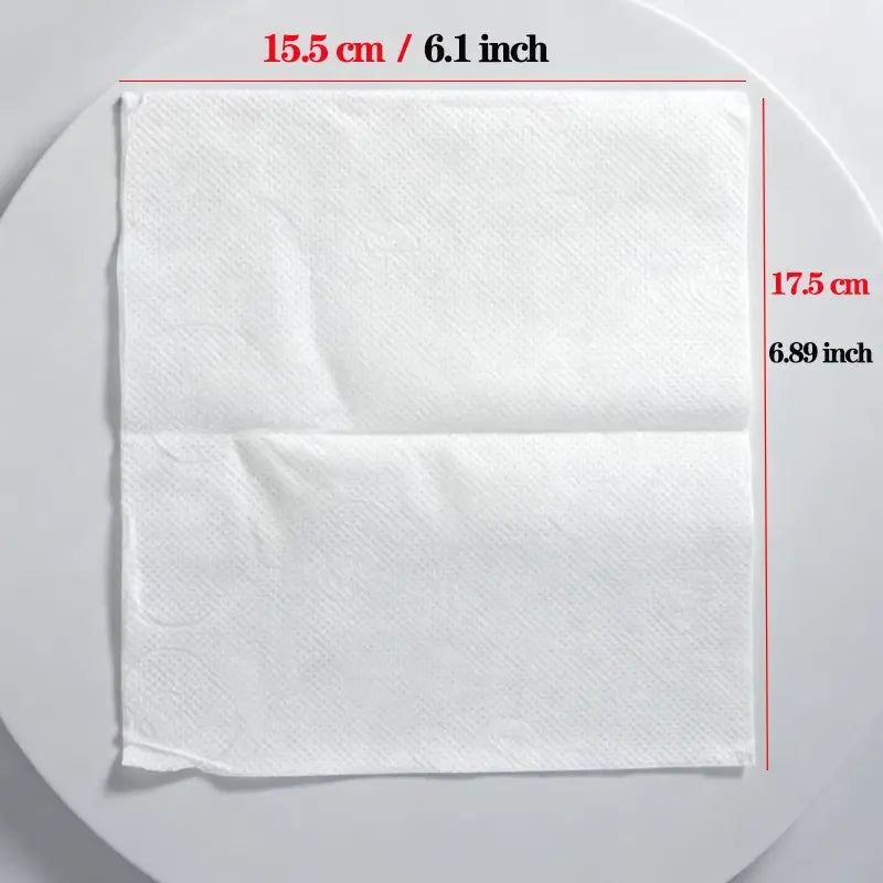 3 Pack Thick 5-Layer Paper Towels, Portable Sanitary Paper for Home, Kitchen, Hotel, Office, Wedding, Party, Camping, Car
