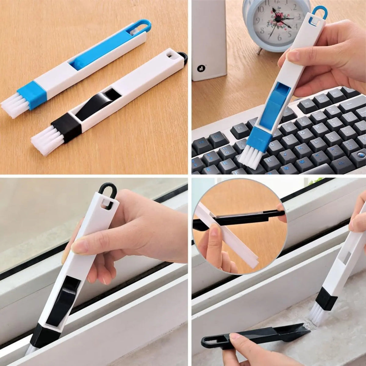 [Hand Tools Kits] 12Pcs/Set Crevice Cleaning Brushes,Small Gap Cleaning Brushes for Cleaning Bathroom,Kitchen,Window Grooves,Corners,Sinks,Washbasins,Showers,Faucets,Bathtubs,Gas Stove and Tiles,Summervibes