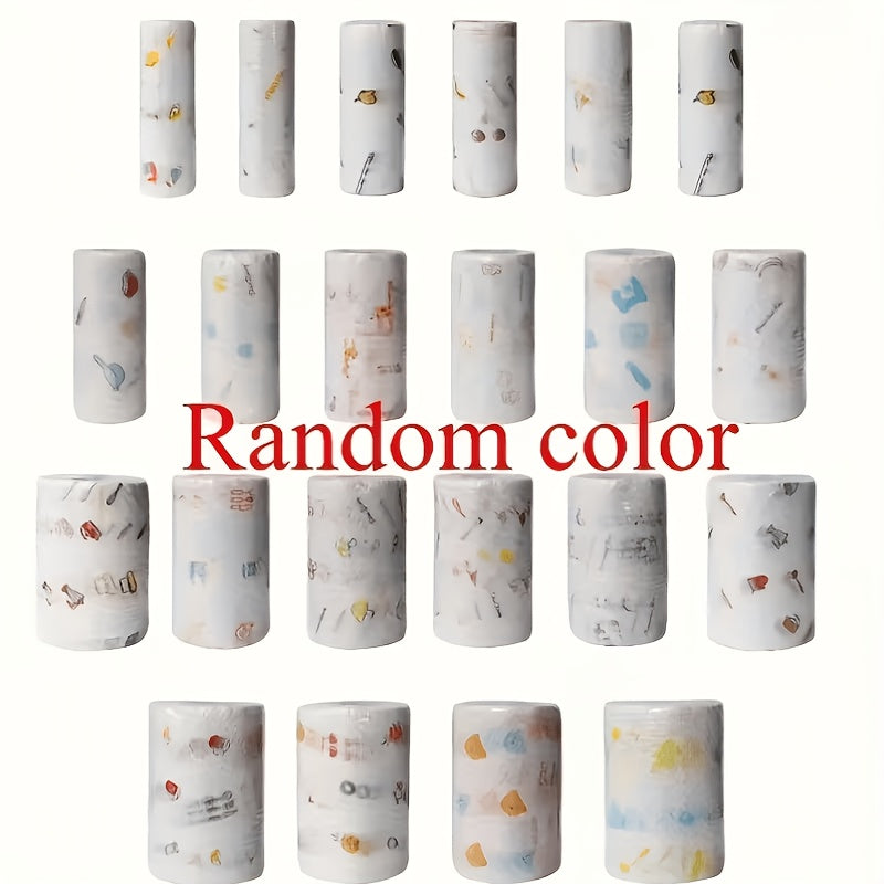 5 Rolls of High-quality Absorbent Paper Towels, 40 Sheets Per Roll, Totaling 200 Sheets, Multi-layer Disposable Kitchen Paper Towels, Powerful Oil-removing Wipes, Perfect for Easy Replacement, A Must-have for Kitchens and Parties