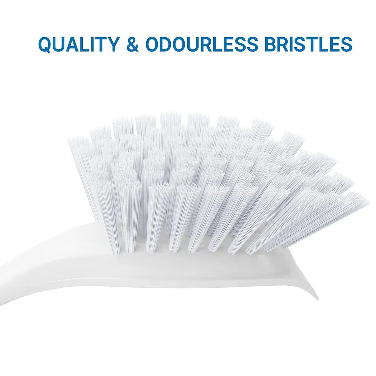 2 Pack Handheld Dish Washing Brush, Durable Stiff Bristles Scrubber, Comfort Handle, Household Cleaning Tool for Pots, Pans & Sink