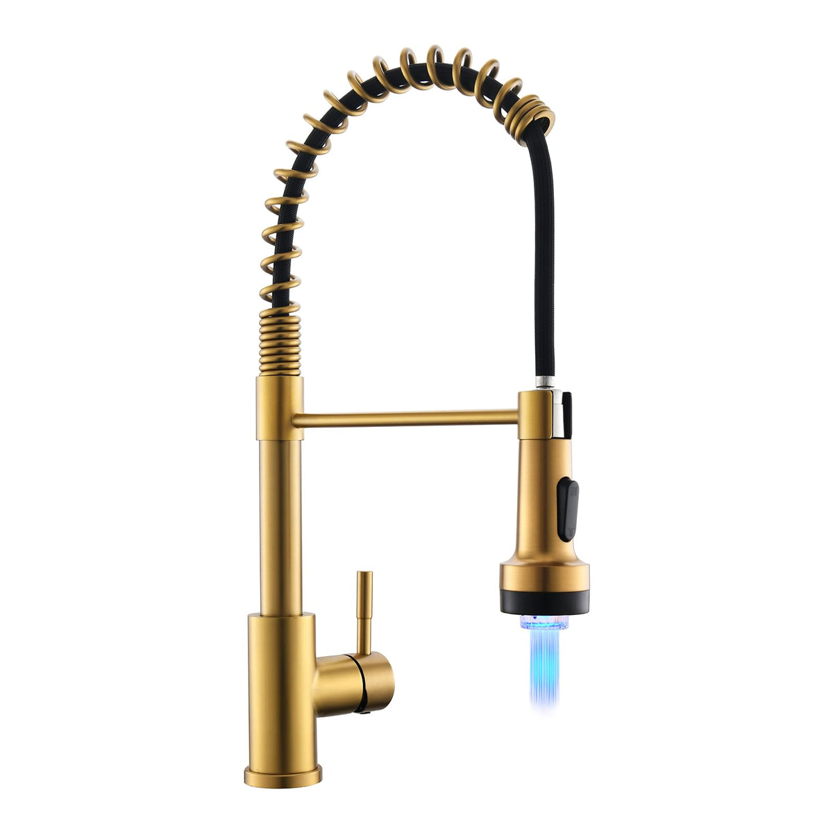 GIMILI Black Kitchen Faucet with Pull Down Sprayer