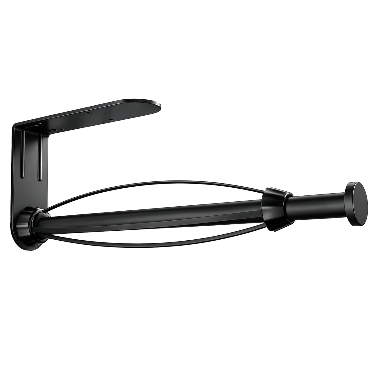 Black Paper Towel Holder, Self Adhesive Paper Towel Holder Under Cabinet