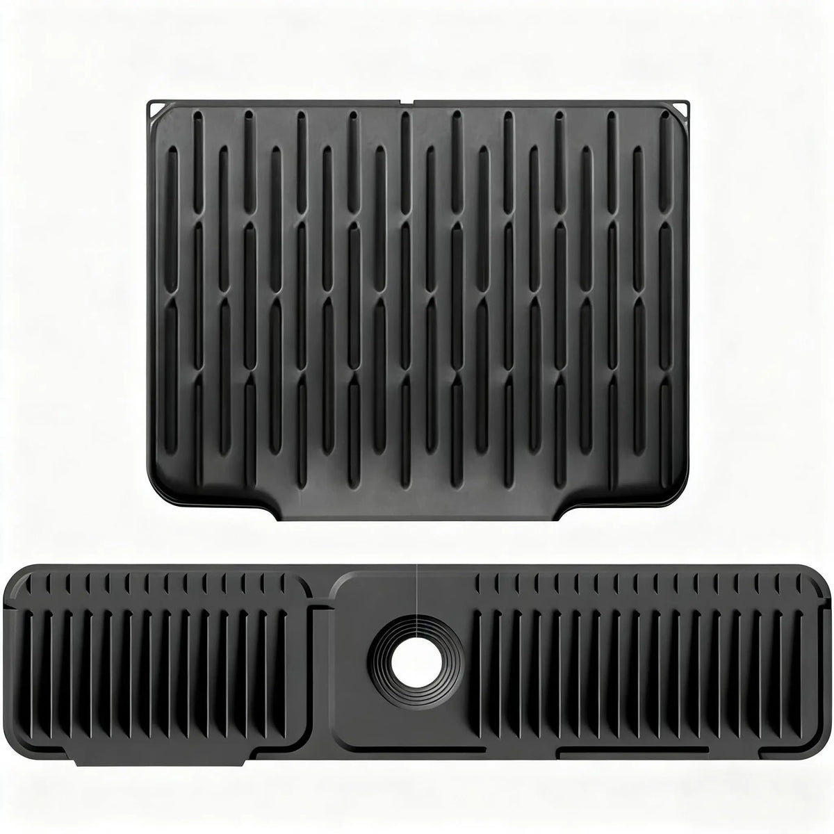 【Various pack】Sink Faucet Mat for Kitchen &Bathroom,Silicone Folding Splash Guard,Draining Mat with Button Lock,moistureproof mat for bath,Sink Accessories for Kitchen