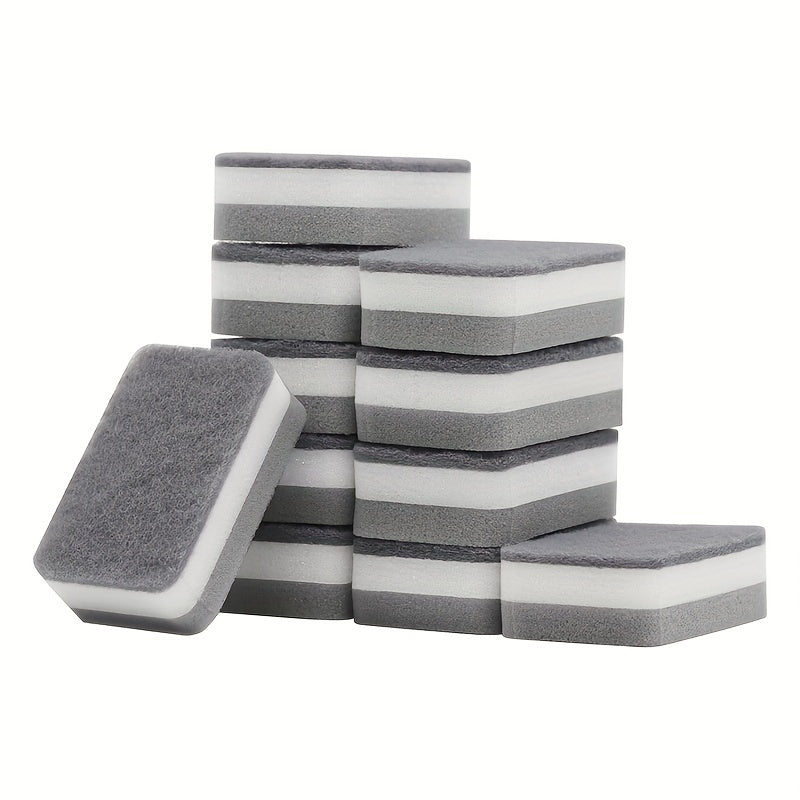 Sponge for washing dishes Sponge for cleaning scrubbing cloth Double-sided cleaning brush Magic wipe kitchen pot brush Pot brush sponge