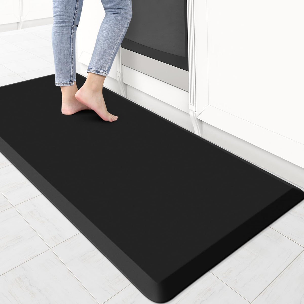 Kitchen Mat Cushioned Anti Fatigue Rug Standing and Comfort Floor Mats