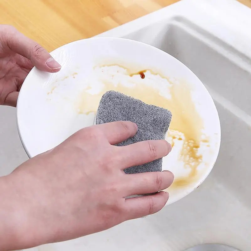 5pcs/set Kitchen Cleaning Sponge, Double Sided Anti-scratch Dish Wash Sponge, Cleaning Pad for Kitchen Plate Pot Bowl Bottle, Kitchen Cleaning Tools