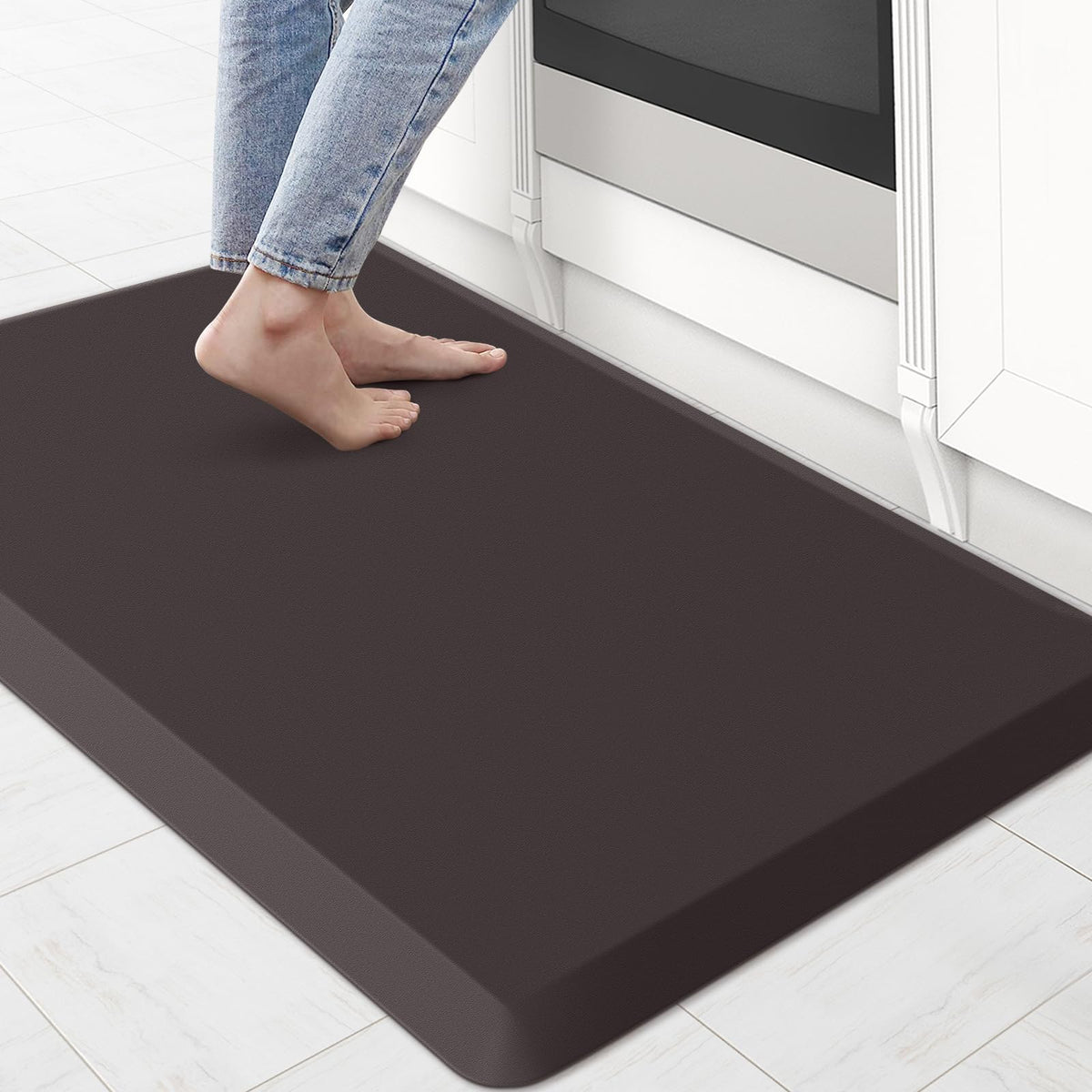 Kitchen Mat Cushioned Anti Fatigue Rug Standing and Comfort Floor Mats