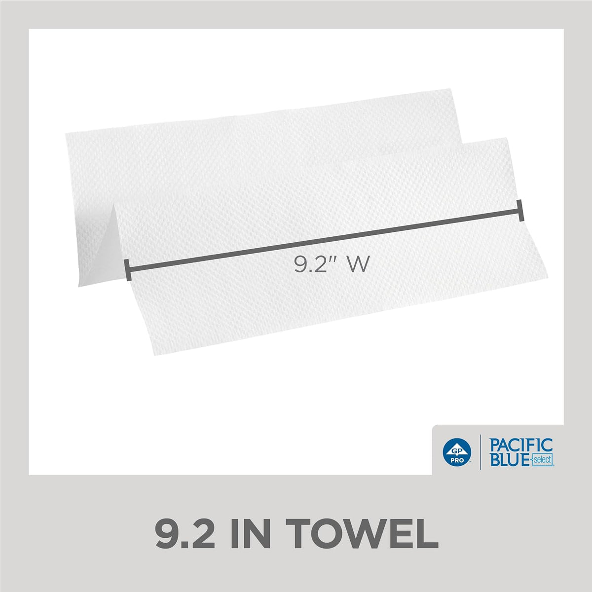 Georgia-Pacific Pacific Blue Select Multifold Paper Towels by GP PRO (Georgia-Pacific), 20389, 250 Paper Towels Per Pack, 16 Packs Per Case