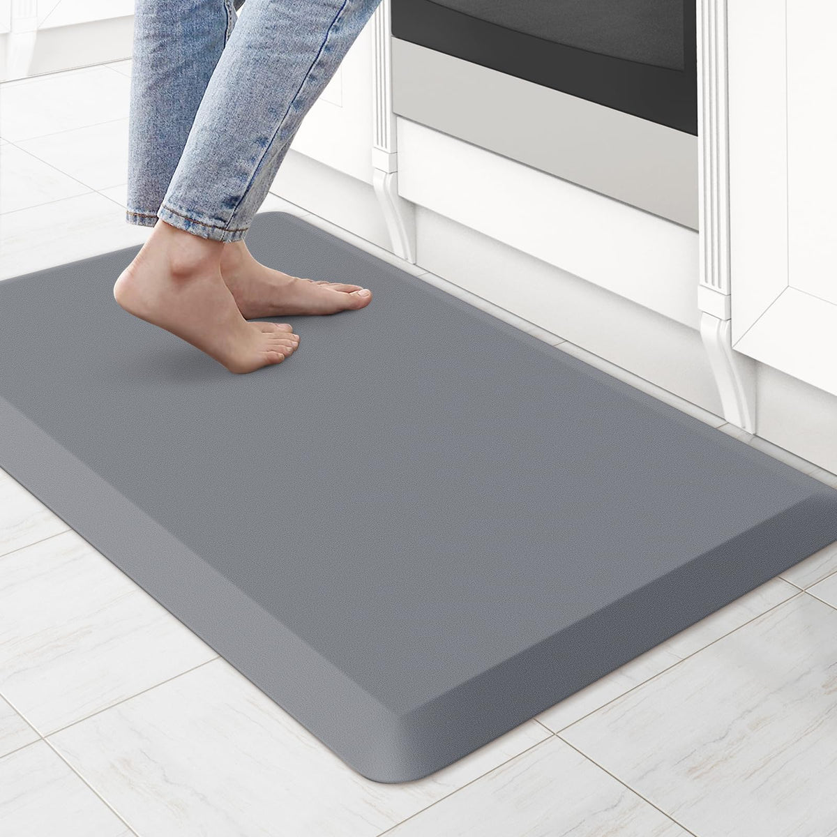 Kitchen Mat Cushioned Anti Fatigue Rug Standing and Comfort Floor Mats