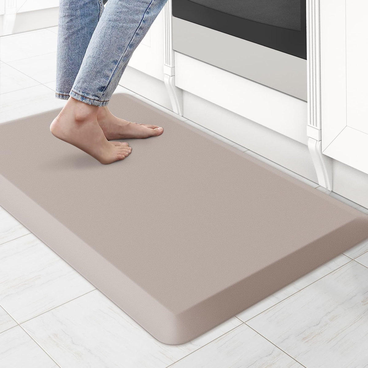 Kitchen Mat Cushioned Anti Fatigue Rug Standing and Comfort Floor Mats