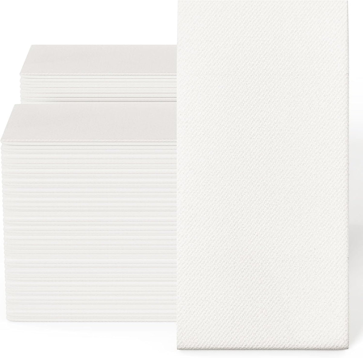 200 Pack Disposable Guest Towels Soft and Absorbent Linen Feel Paper Hand Towels Decorative Bathroom Hand Napkins for Kitchen, Parties, Weddings,Halloween