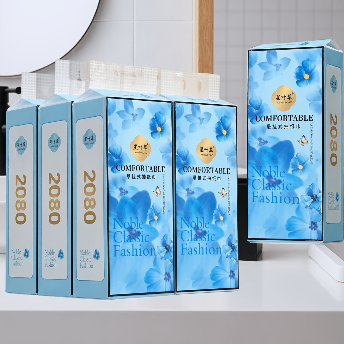 6240 sheet and thickened virgin wood pulp paper towels -3 packs in total, non staining, strong water absorption, used in bathrooms, kitchens, restaurants, hotels, gatherings, both dry and wet - soft and sturdy(Random pattern)