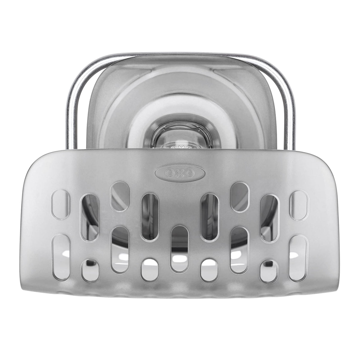 OXO Good Grips Stronghold Suction Sinkware Organizer, Sponge Holder