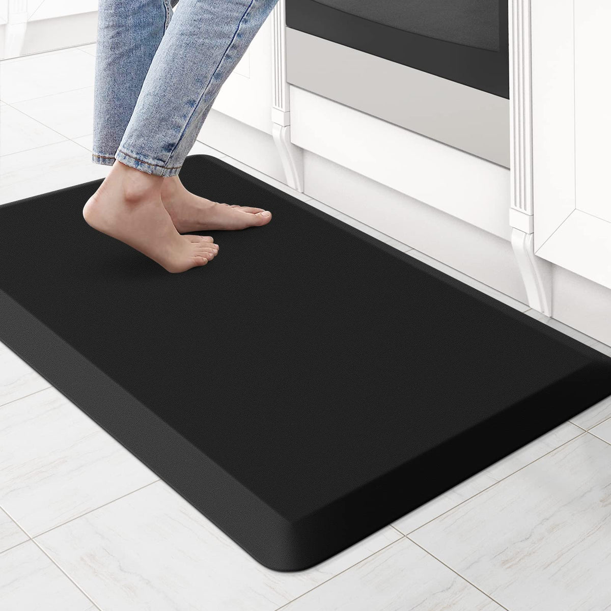 Kitchen Mat Cushioned Anti Fatigue Rug Standing and Comfort Floor Mats