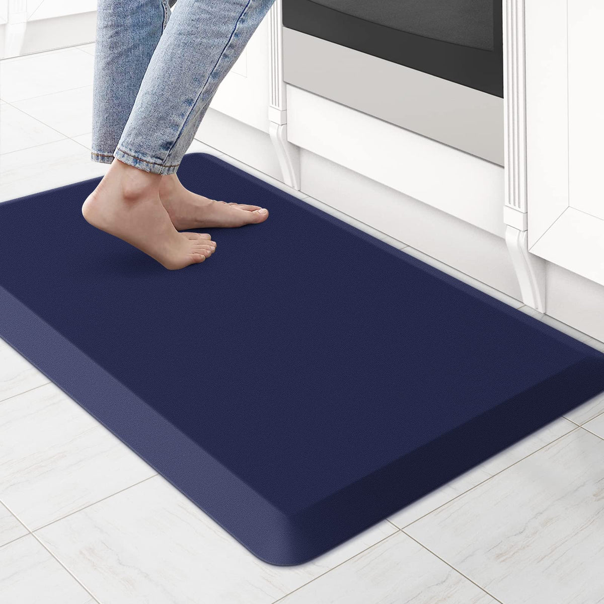 Kitchen Mat Cushioned Anti Fatigue Rug Standing and Comfort Floor Mats