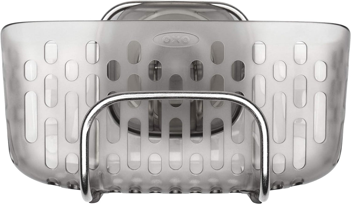 OXO Good Grips Stronghold Suction Sinkware Organizer, Sponge Holder