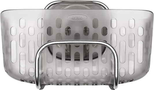 OXO Good Grips Stronghold Suction Sinkware Organizer, Sponge Holder