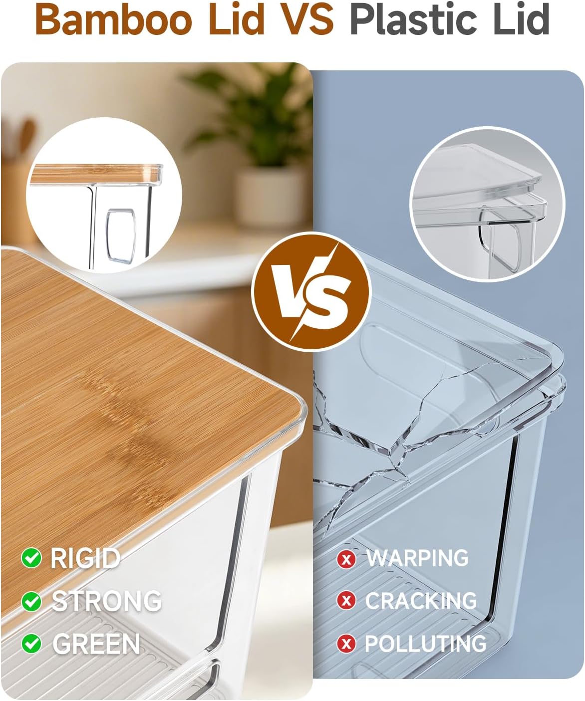Trash Bag Dispenser 2 Pack - Under Sink Organizer, Plastic Bag Holder