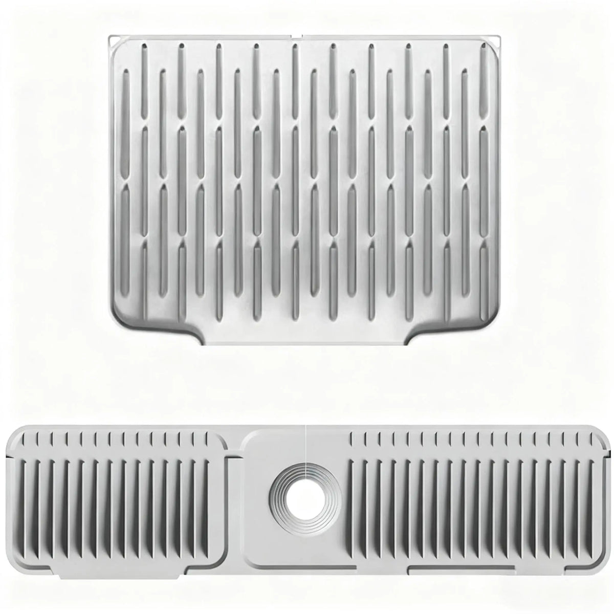 【Various pack】Sink Faucet Mat for Kitchen &Bathroom,Silicone Folding Splash Guard,Draining Mat with Button Lock,moistureproof mat for bath,Sink Accessories for Kitchen