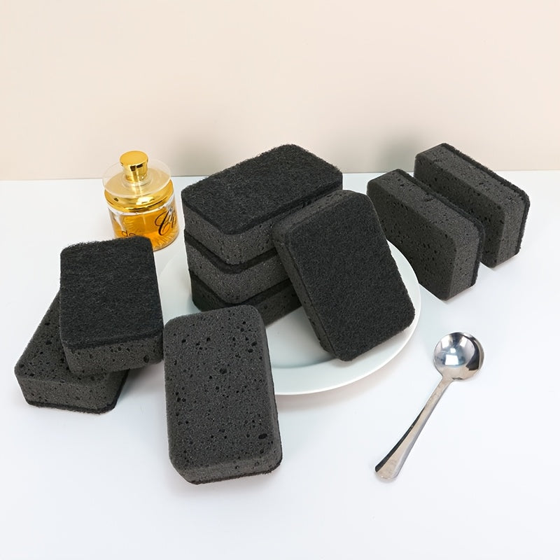 5/10/20pcs High-Density Cleaning Sponges, Non-Stick Oil Dishwashing Cloths, Kitchen Stain Removal and Pot Cleaning Brushes, Double-Sided Thickened Cleaning Pads, Durable and Non-Deforming Cleaning Tools
