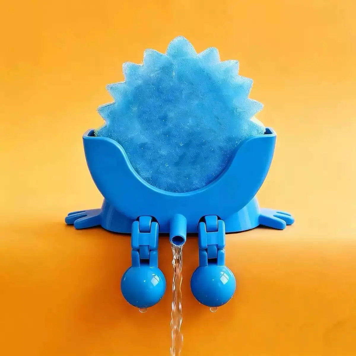 Cute Sponge Holder with Drainage - Funny Sponge Stand for Kitchen Sink - Kitchen Gadgets Accessories