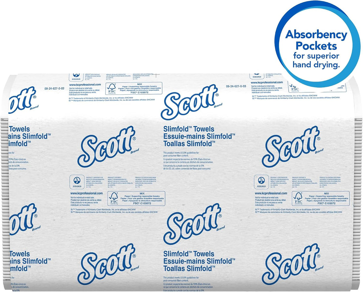 Scott Professional Slimfold Paper Towels, Bulk, 24 x 90 Sheets (04442)
