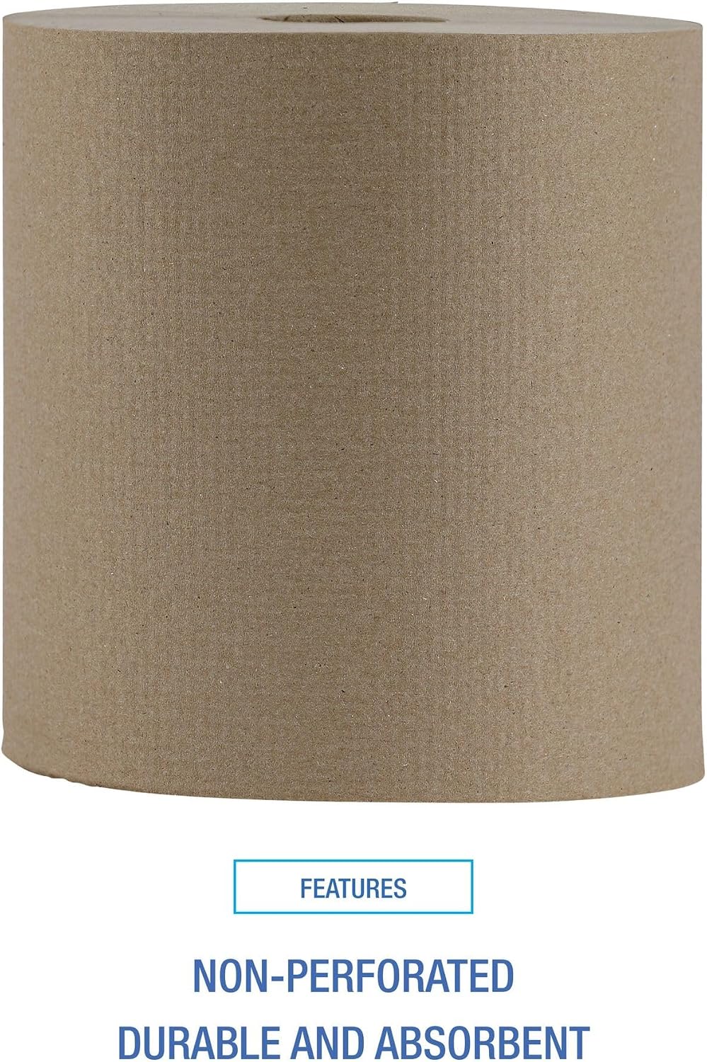 Boardwalk Hardwound Paper Towels, 6 Rolls, 1-Ply, 8" x 800 ft, Natural
