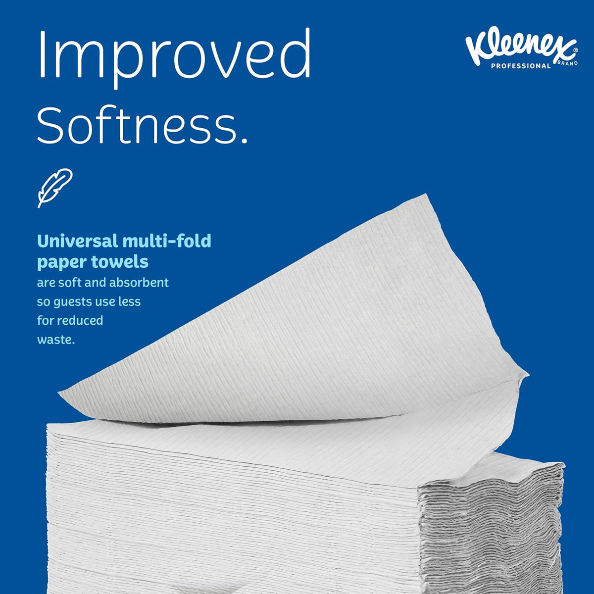 Kleenex Professional Multifold Paper Towels, Bulk, 16 x 150 Sheets (01890)