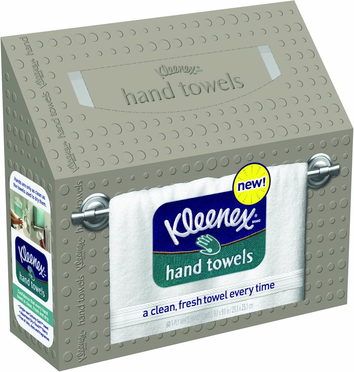 Kleenex White Hand Towels, 60 Count (Pack of 6)