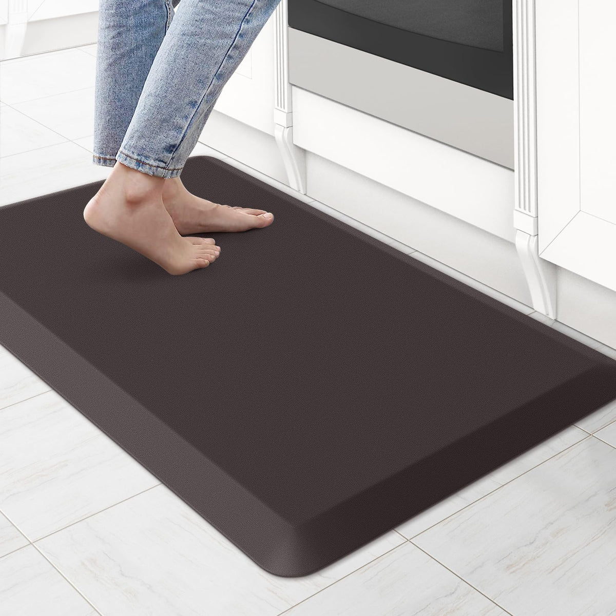 Kitchen Mat Cushioned Anti Fatigue Rug Standing and Comfort Floor Mats