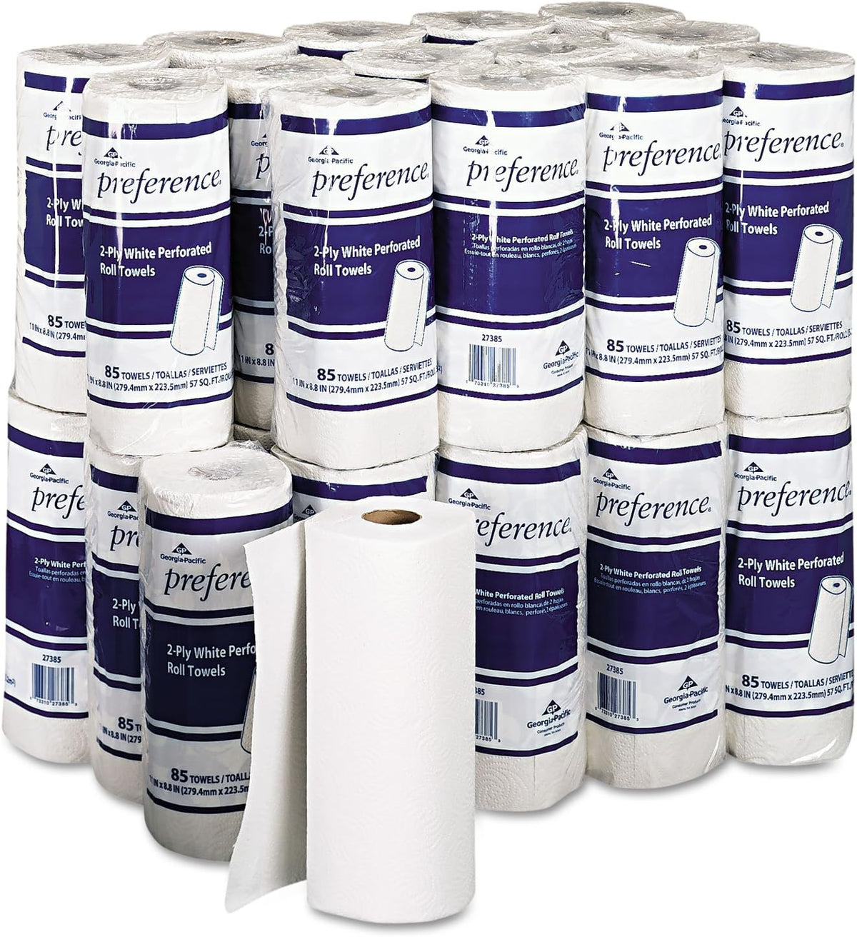 Pacific Blue Select Kitchen Paper Towel, 2-Ply, 8 4/5 x 11 in, 30 ct