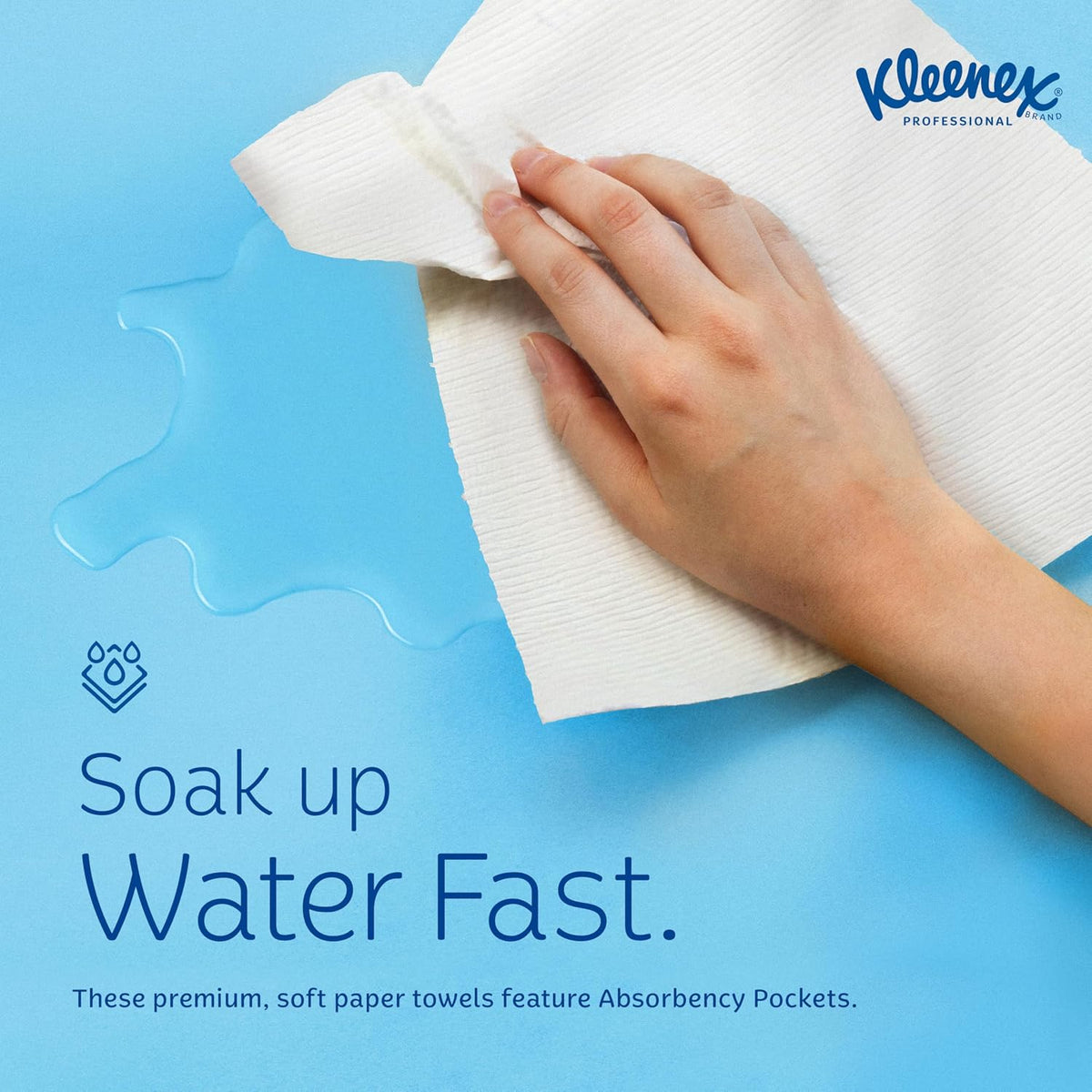 Kleenex Professional Multifold Paper Towels, Bulk, 16 x 150 Sheets (01890)