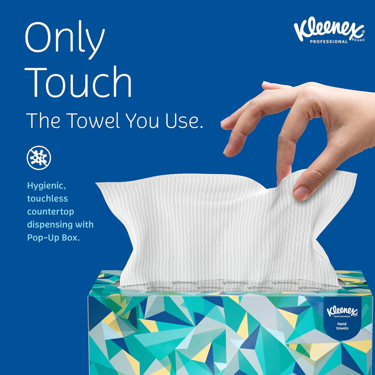 Kleenex Professional Paper Hand Towels, Bulk, 18 Boxes x 120 Sheets (01701)