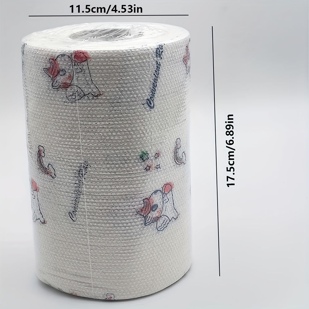 800/400/200/100 Times High Efficiency " Disposable Kitchen Towels - Washable, Wet and Dry Use, Non-stick Oil, Household Cleaning Degreasing Cloth (various Styles) Lazy Cloth Kitchen Towel 800 Sheets
