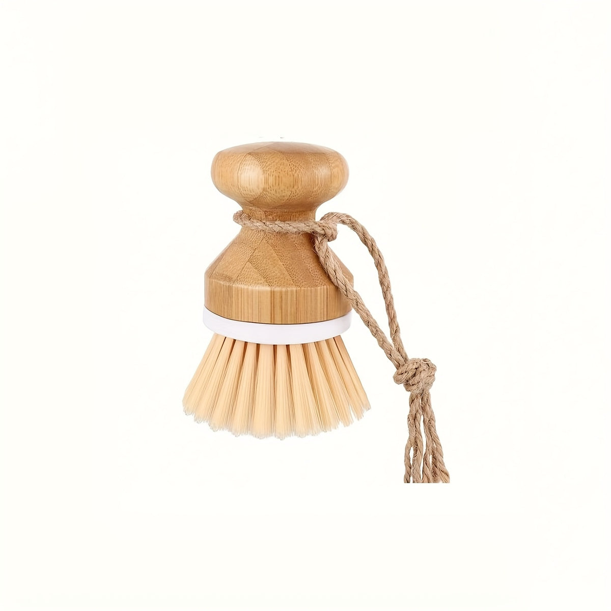 1/2pcs Bamboo Dishwashing Brush for Tableware, Pots, Kitchen Sinks, Cast Iron Frying Pans