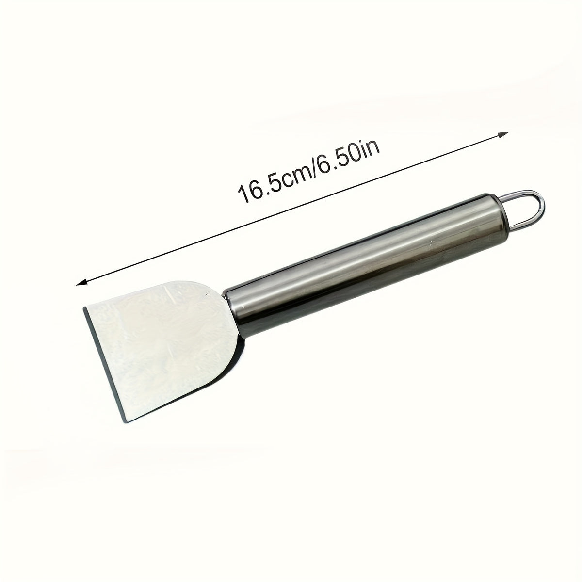 1pc Cleaning Scraper, Stainless Steel Scraper, Handheld Cleaning Supplies, Heavy-Duty Scraper, Grime Scraper for Cleaning Stubborn Dirt And Grime, Removes Grease And Grime, Multi-Purpose Cleaning Scraper, Useful Cleaning Tool