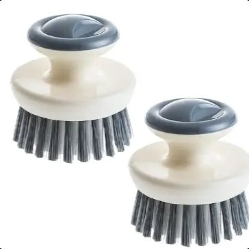 Dishwashing Brush, Ergonomic Grip Palm Brush for Cleaning Bristle Dishwashing Brush for Sinks, Pots, Pans