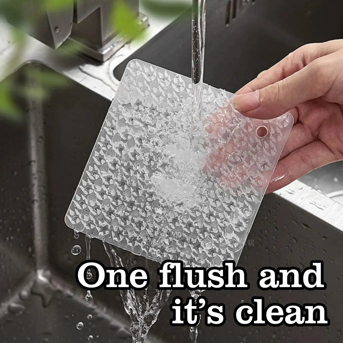 Soft Silicone Fruit and Vegetable Scrubber Brush - Handheld, Lightweight, Smooth Home Care Gadget with Flexible Bristles, Dense Soft Bristle Cleaning Tool for Kitchen Produce Washing Prep