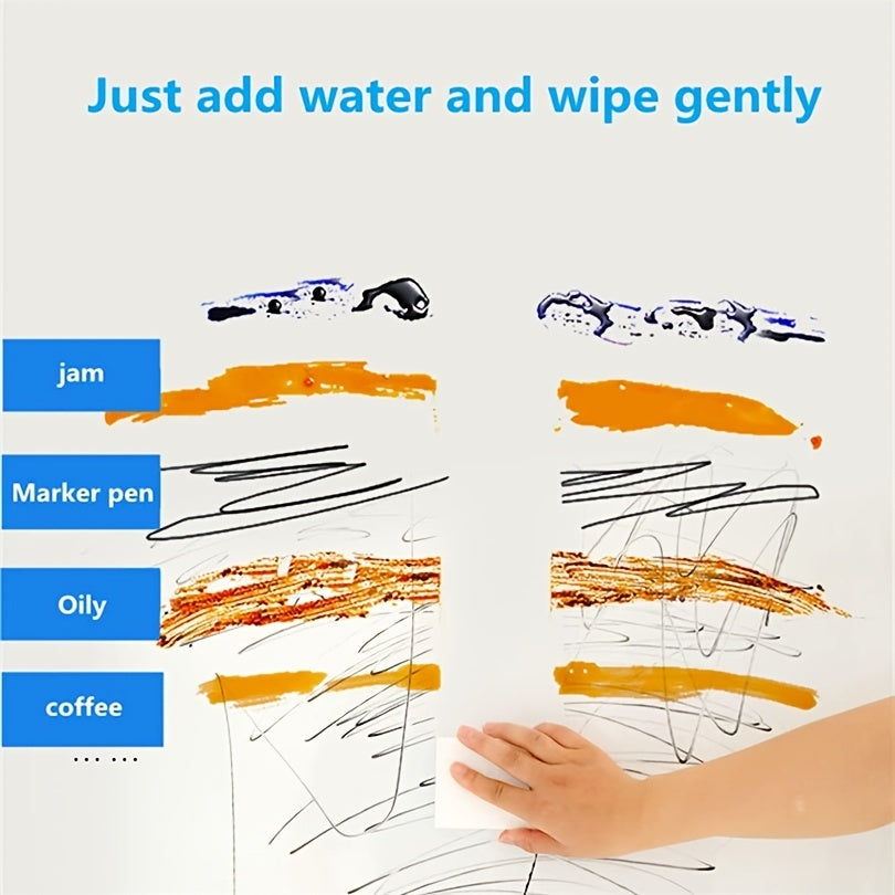 8/16/32pcs, Magic Sponge Eraser Foam Cleaning Pad, Multifunctional Household Cleaning Kitchen Dishwashing Sponge Suitable for Furniture, Bathroom, Bathtub, Sink, Floor, Wall Cleaner