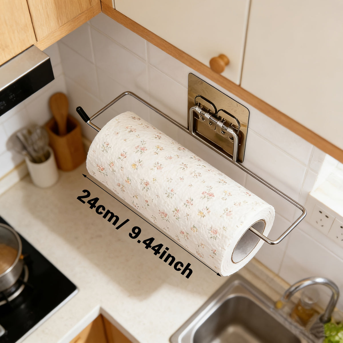 40 Sheets/Roll, 9.45-inch Widened and Thickened Lazy Kitchen Cleaning Cloths, 1 Roll with 8 Random Cartoon Print Styles, Disposable Dish Towels for Both Dry and Wet Use, Highly Efficient at Absorbing Oil and Water, Suitable for Stove and Range Hood