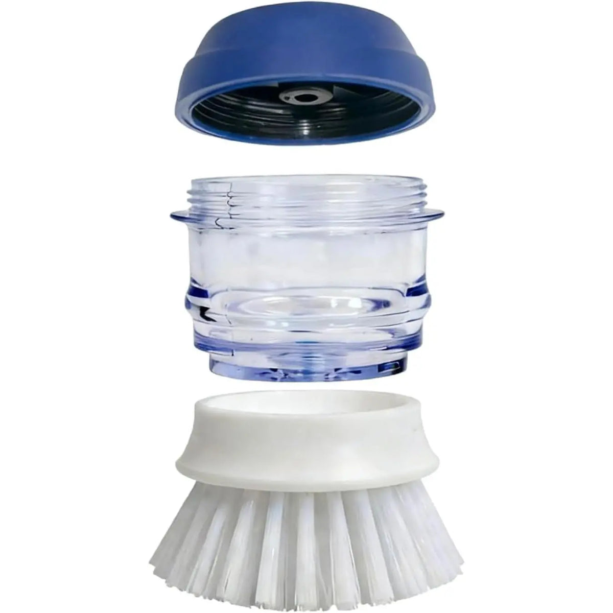 2 Pack Dish Brush with Soap Dispenser for Kitchen Cleaning, Dish Brush for Pots, Pans and Sink CleaningGift